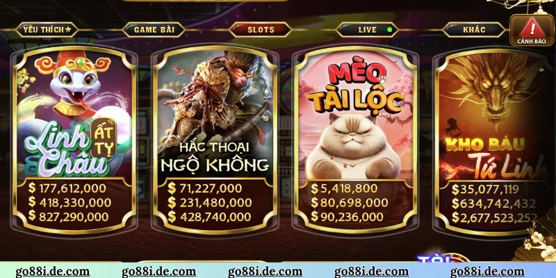 5 game nổ hũ GO88 cực đỉnh cho người mới