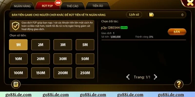 Cách rút tiền siêu dễ dàng cho newbie