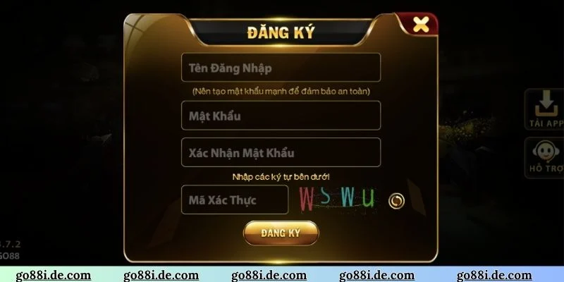 Hướng dẫn 3 bước đăng ký GO88 đơn giản