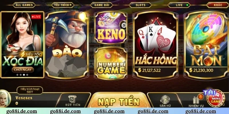 Đăng nhập GO88